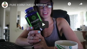 Pure Form Omega Natural Review | Glitz and Gluten-Free | Pure Life Science