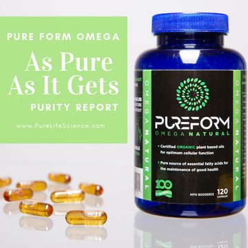Pure Form Omega As Pure As It Gets, Purity Report | Pure Life Science