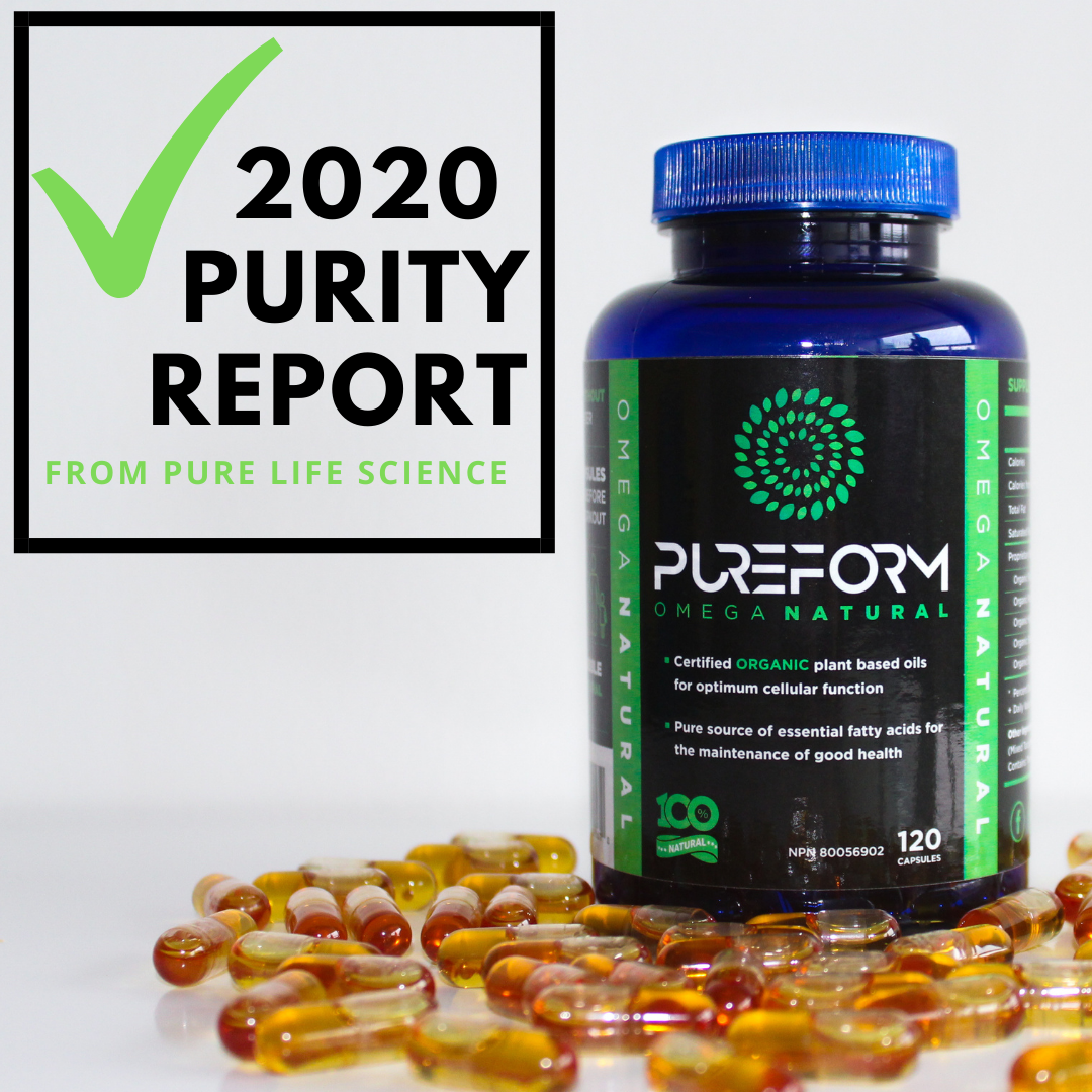 2020 Purity Report from Pure Life Science | Pure Form Omega