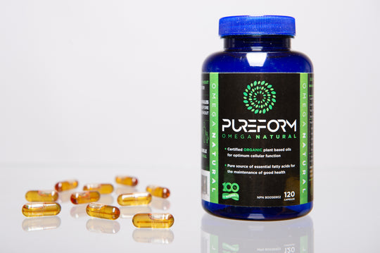 PureForm Omega® | Plant-Based Omega-3 & 6 Supplement – Pure Life Science